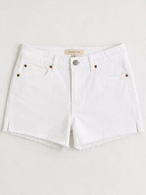Copper Key White Denim Cutoff Shorts Size 9 Raw Hem Summer Jean Shorts